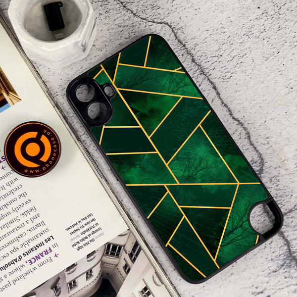 Nothing CMF Phone 1 - Geometric Marble Series - Premium Metal Printed soft Bumper Shock Proof Case
