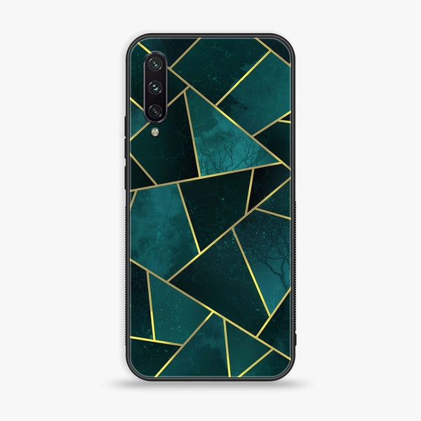Xiaomi Mi A3 - Geometric Marble Series - Premium Printed Glass soft Bumper shock Proof Case