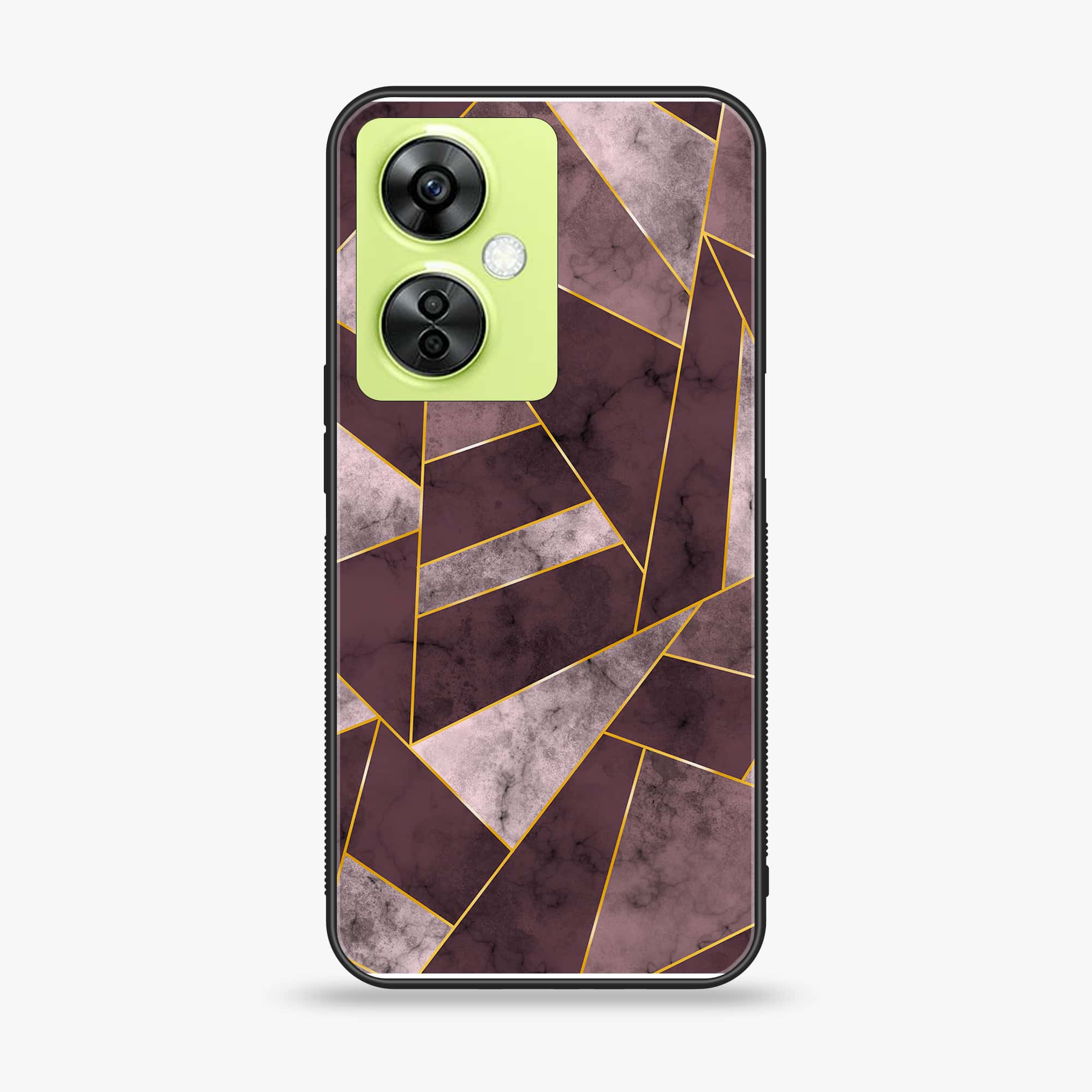 OnePlus Nord CE 3 Lite - Geometric Marble Series - Premium Printed soft Bumper shock Proof Case