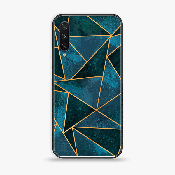 Xiaomi Mi A3 - Geometric Marble Design 6 - Premium Printed Glass soft Bumper shock Proof Case CS-14667