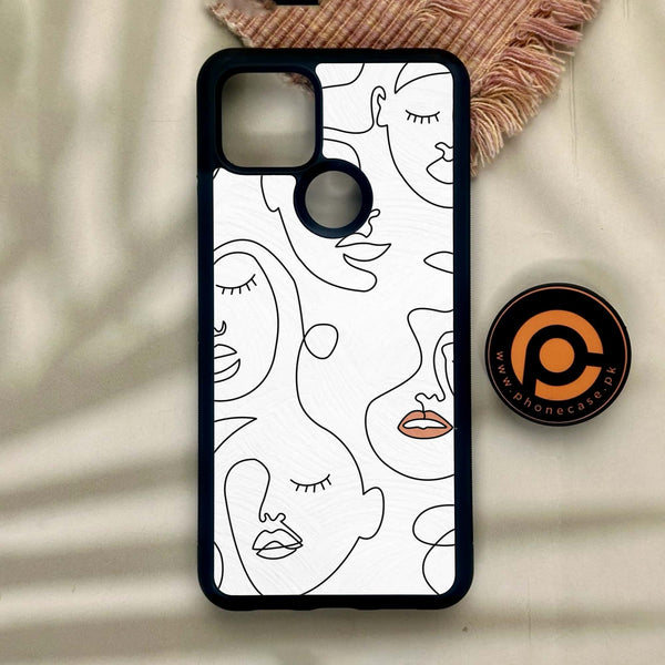 Google Pixel 4a 5G - Girls Design 1 - Premium Metal Printed Soft Bumper Shock Proof Case