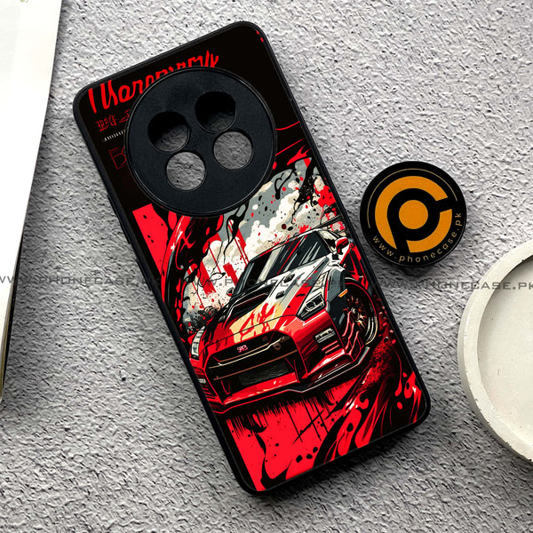 Realme 13 Pro Plus -   Godzilla Racing Car - Premium Printed Metal soft Bumper shock Proof Case