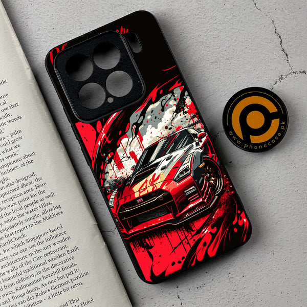 Xiaomi 15 - Godzilla Racing Car  - Premium Metal Printed soft Bumper shock Proof Case