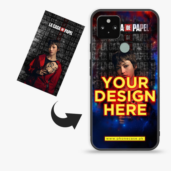 Google Pixel 5a - Customize your own - Premium Metal Printed soft Bumper shock Proof Case