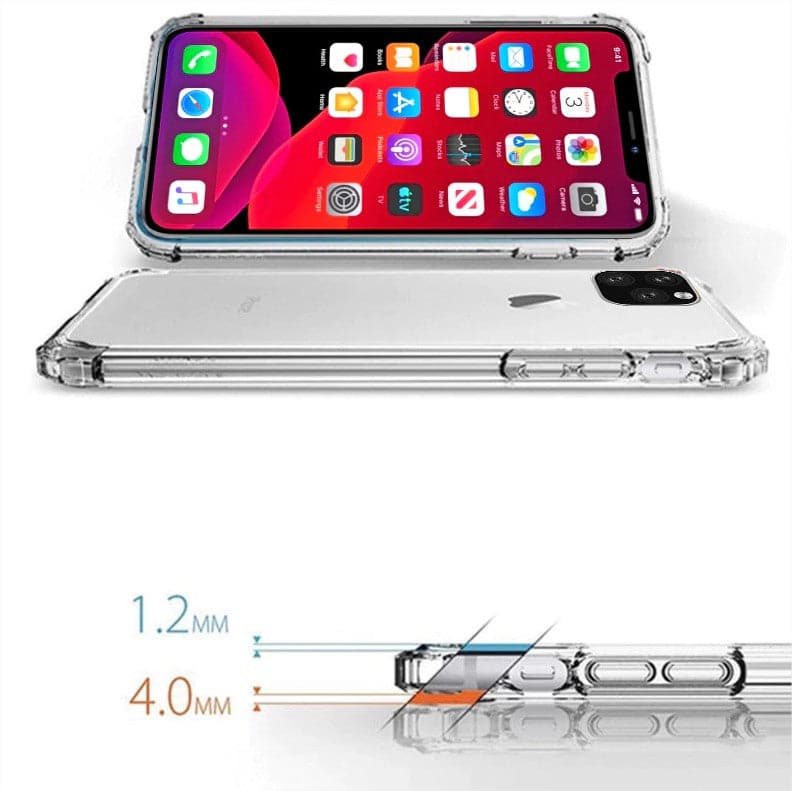 iPhone 14 Pro Max Anti Crash Shock Proof Transparent Case