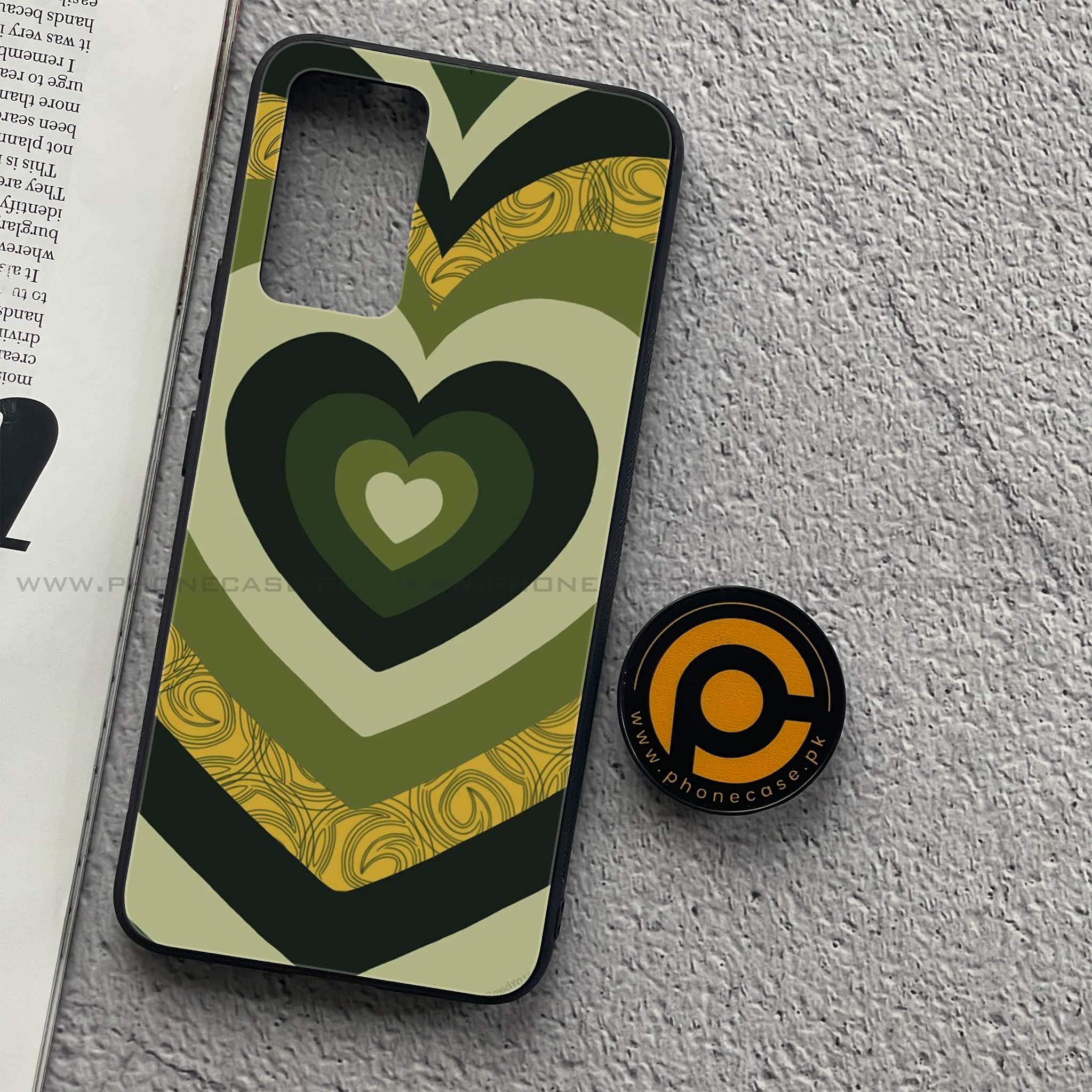 Vivo V21 - Heart Beat Series 2.0 - Premium Printed Glass soft Bumper shock Proof Case