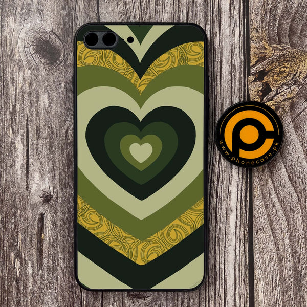 iPhone 7 Plus - Heart Beat Series 2.0 - Premium Metal Printed soft Bumper shock Proof Case