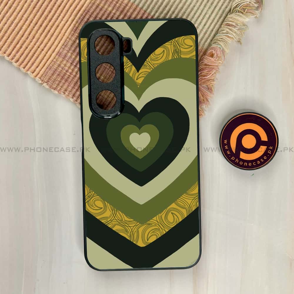 Infinix Hot 60i - Heart Beat 2.0 Series - Premium Metal Printed soft Bumper shock Proof Case