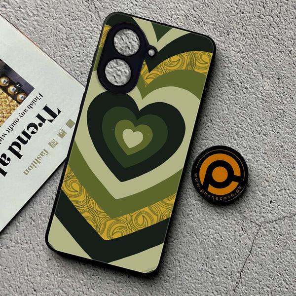 Xiaomi Redmi A5 - Heart Beat 2.0 Series - Premium Metal Printed soft Bumper shock Proof Case