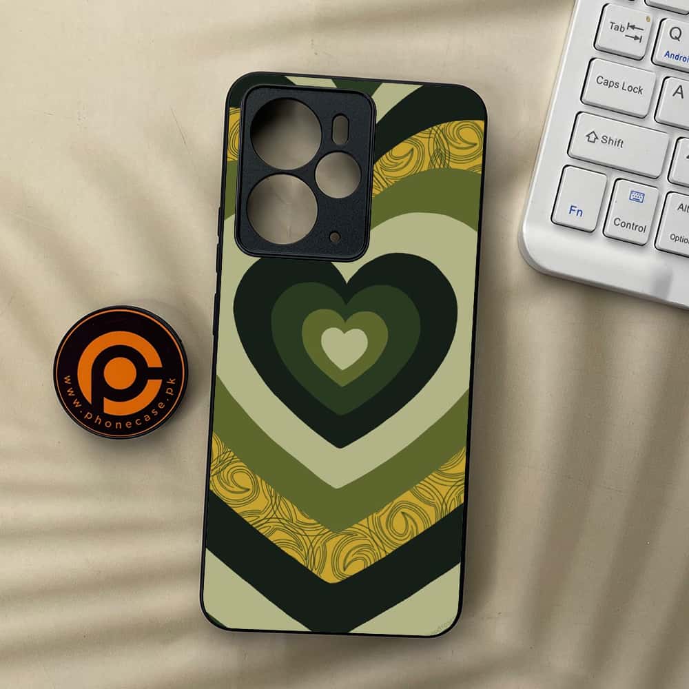 Realme 14 5G - Heart Beat 2.0 Series - Premium Metal Printed soft Bumper Shock Proof Case