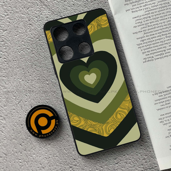 Infinix Note 30 Pro - Heart Beat Series 2.0 - Premium Metal Printed soft Bumper shock Proof Case
