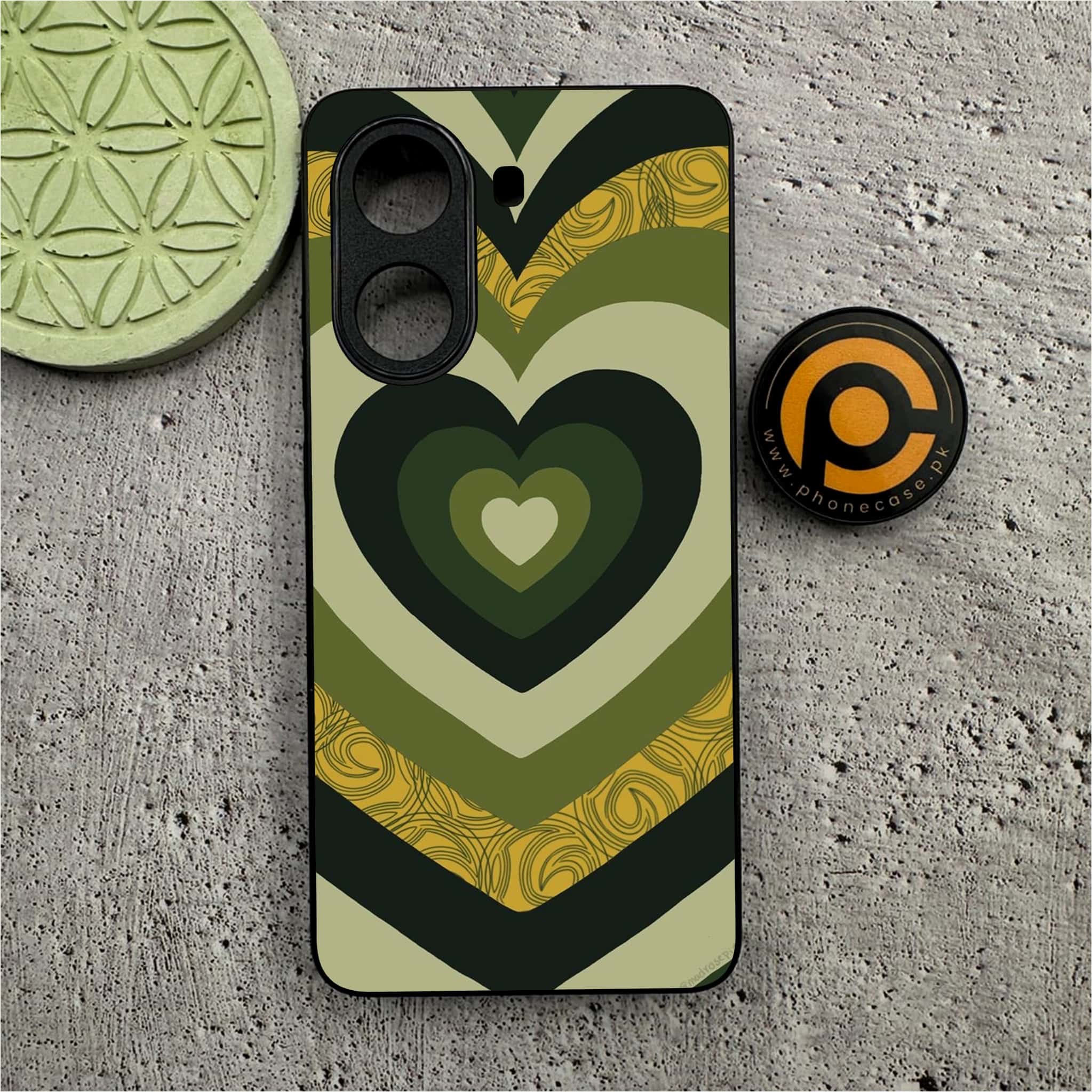 Xiaomi Redmi Turbo 4 - Heart Beat 2.0 Series - Premium Metal Printed soft Bumper shock Proof Case