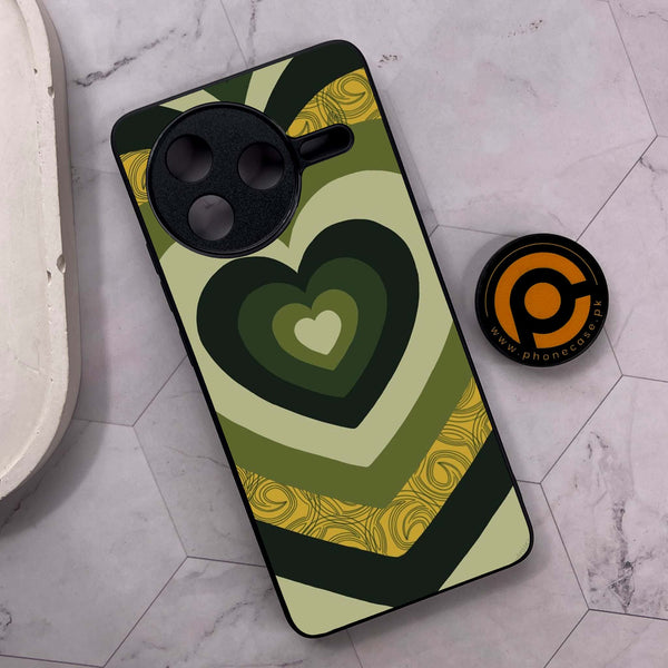 Xiaomi Poco F7 Pro 5G - Heart Beat 2.0 Series - Premium Metal Printed soft Bumper shock Proof Case