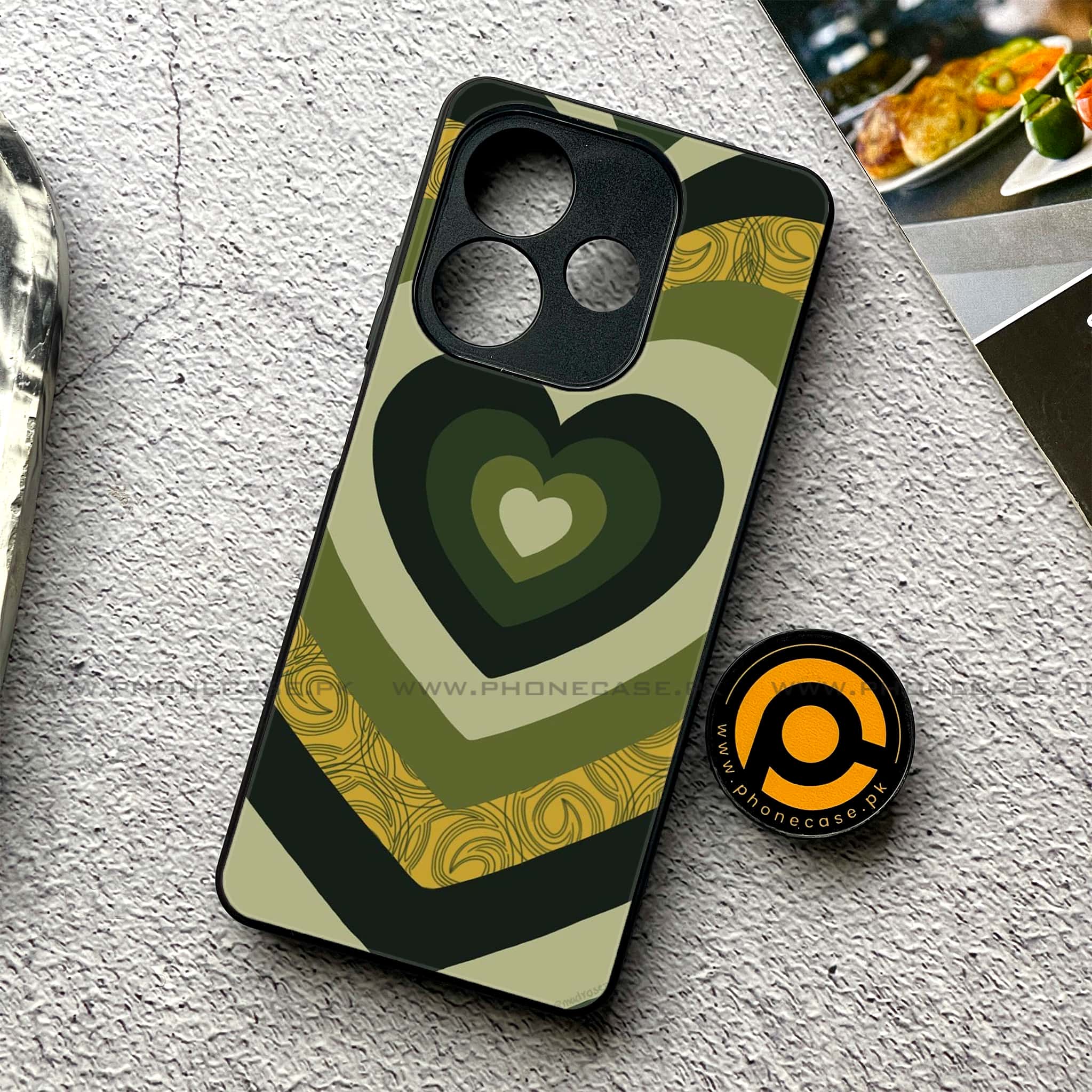 Oppo A5 Pro - Heart Beat 2.0 Series - Premium Metal Printed soft Bumper shock Proof Case