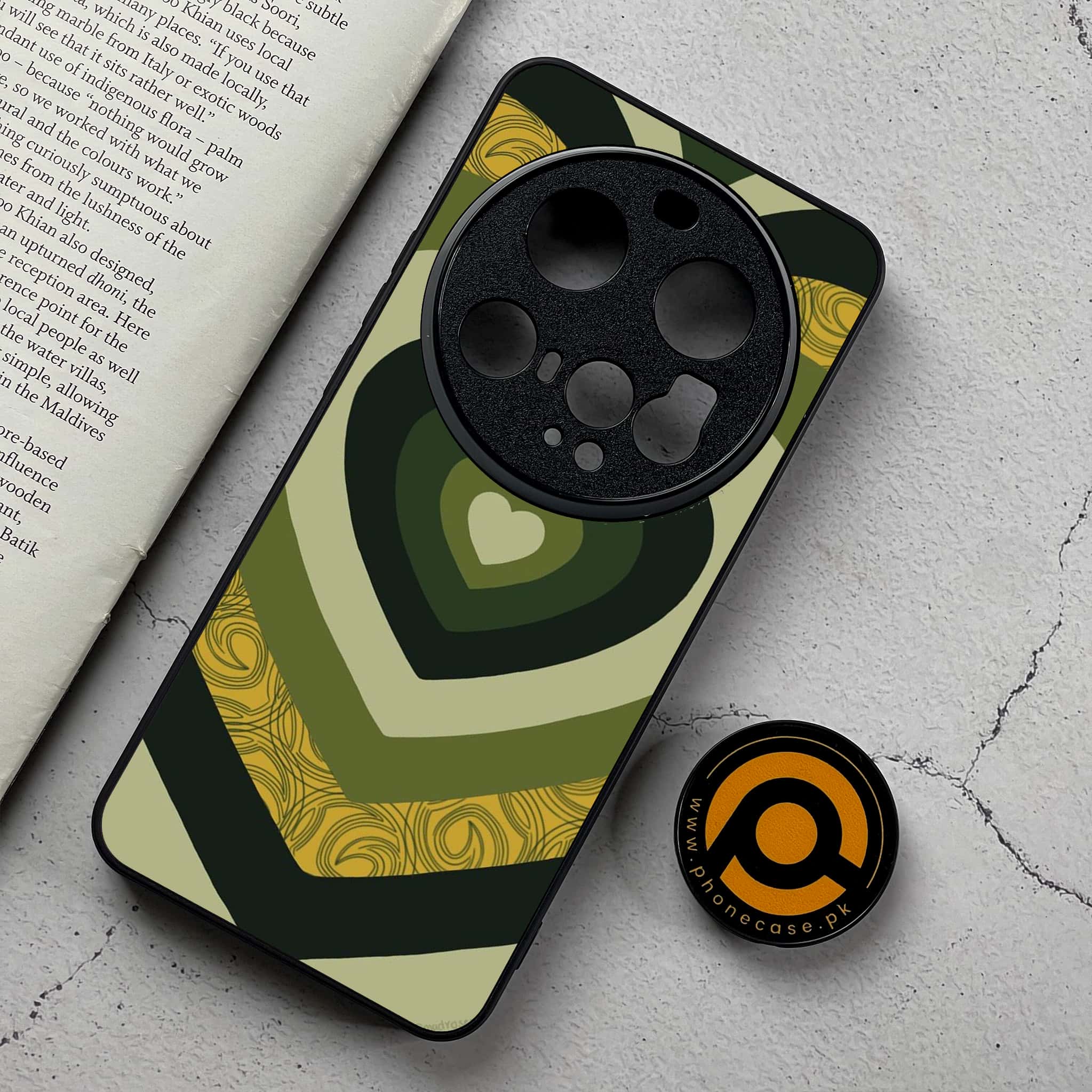 Xiaomi 15 Ultra - Heart Beat 2.0 Series - Premium Metal Printed Soft Bumper Shockproof Case