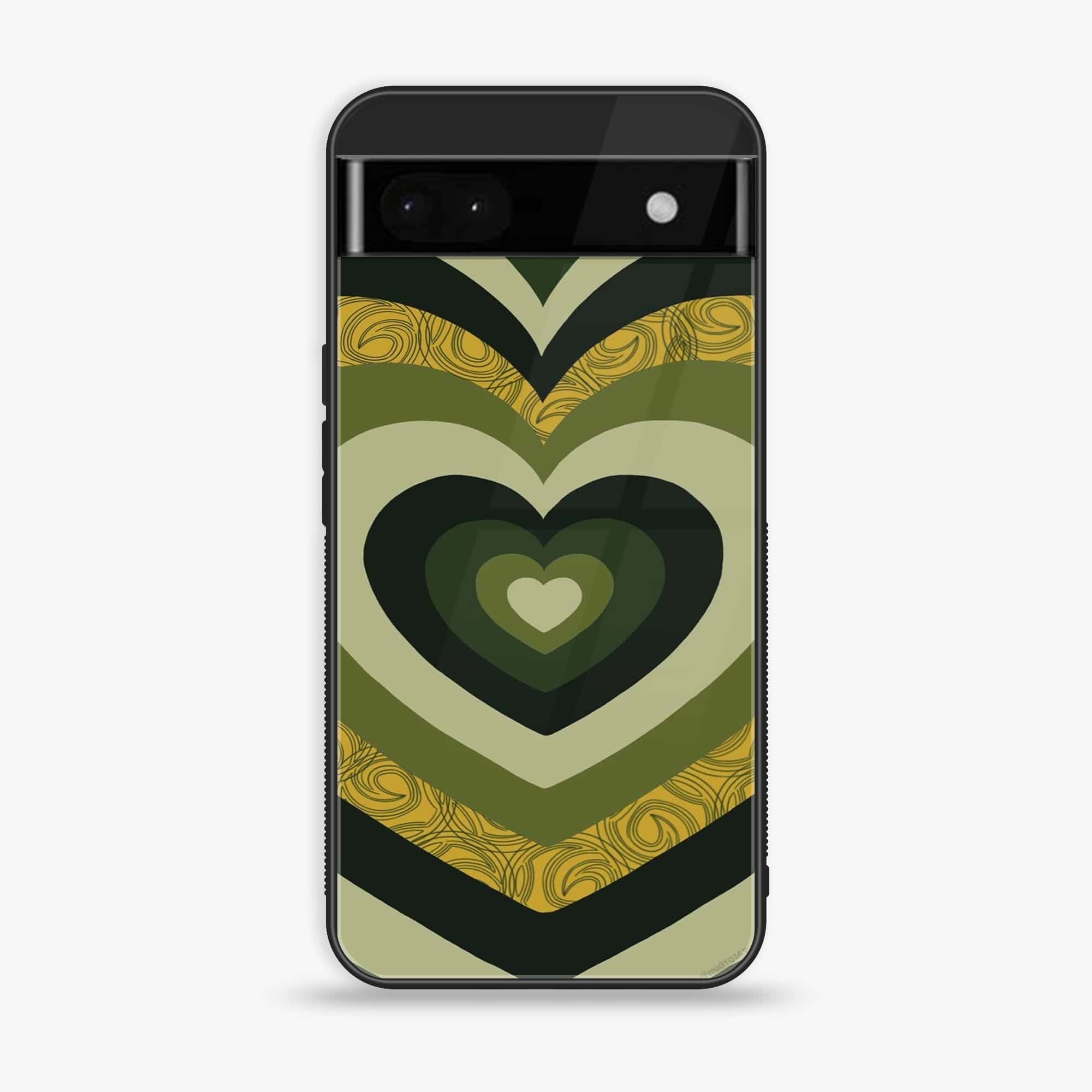 Google Pixel 6A - Heart Beat 2.0 Series - Premium Metal Printed soft Bumper Shock Proof Case