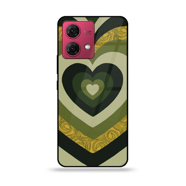 Motorola Moto G84 - Heart Beat 2.0 Series - Premium Printed Glass soft Bumper shock Proof Case