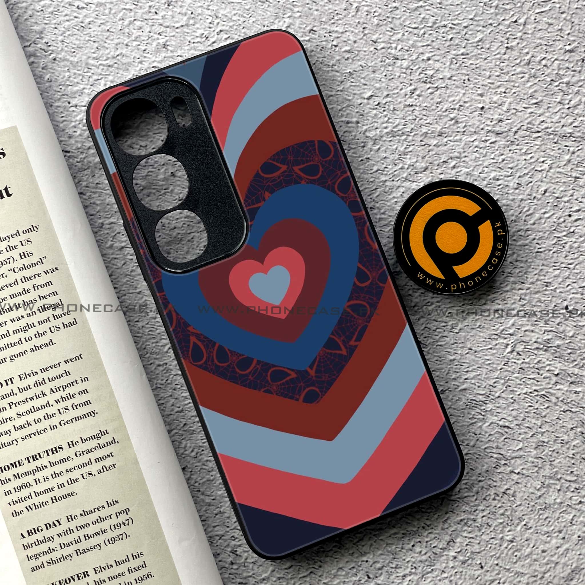 Vivo Y19s Pro - Heart Beat 2.0 Series - Premium Metal Printed soft Bumper shock Proof Case