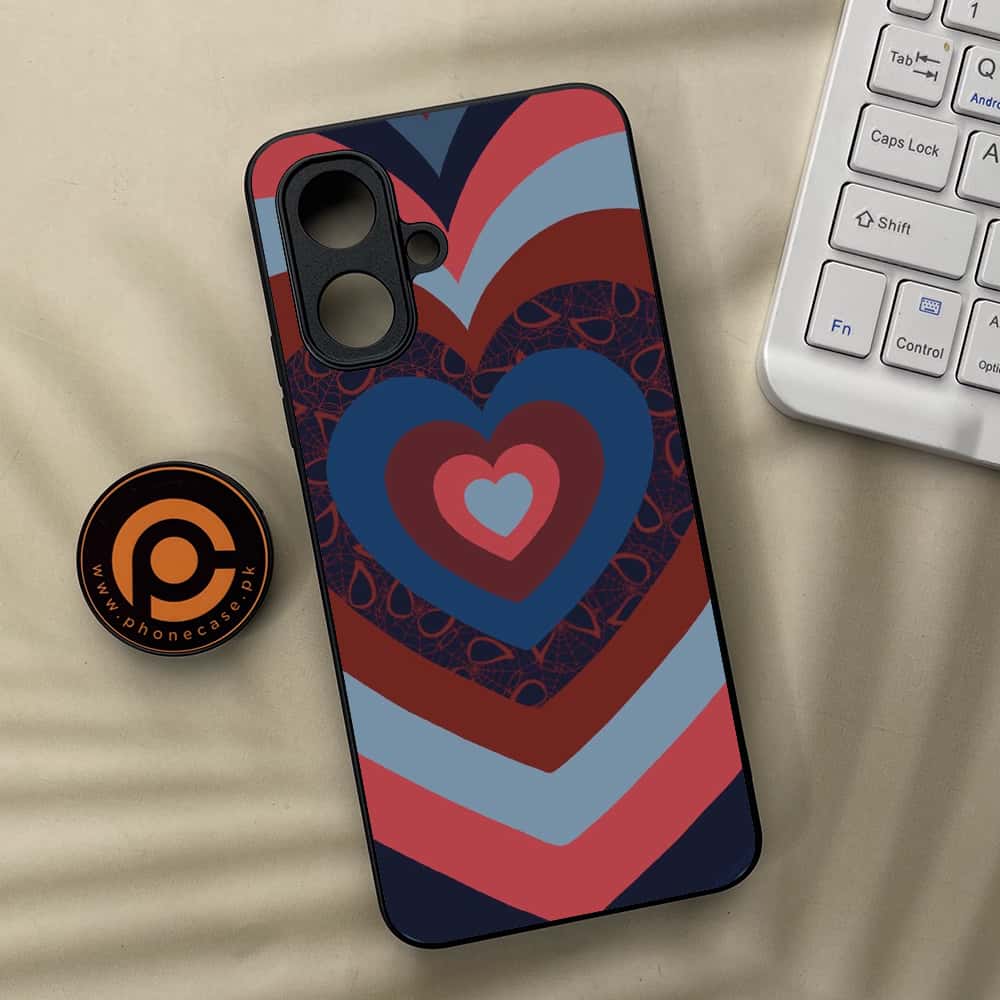 Tecno Spark Go 2 - Heart Beat 2.0 Series - Premium Metal Printed soft Bumper Shock Proof Case