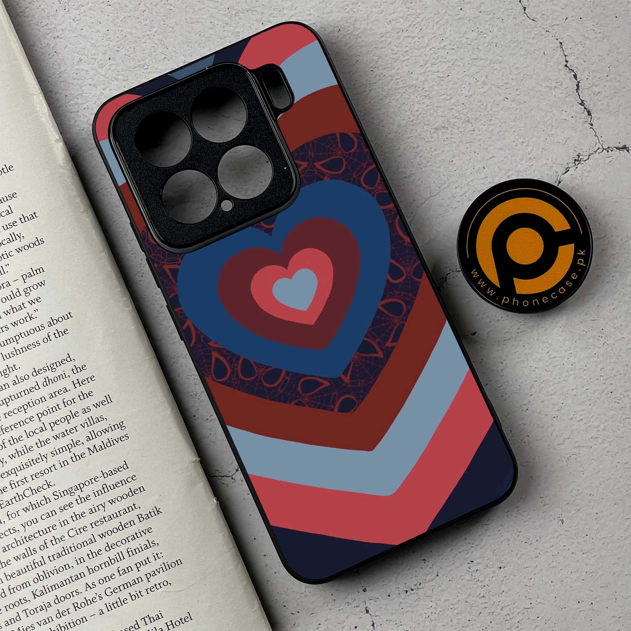 Xiaomi 15 - Heart Beat 2.0 Series - Premium Metal Printed soft Bumper shock Proof Case