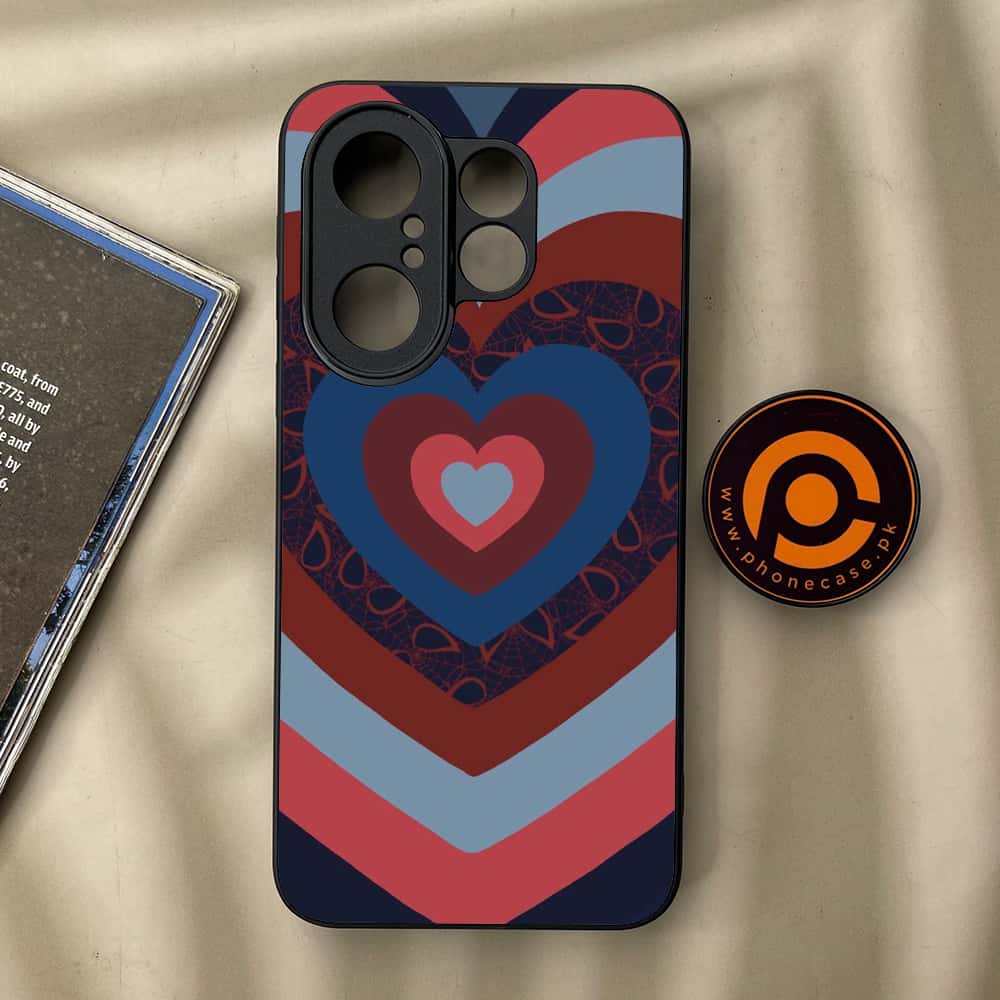 Vivo X200 FE - Heart Beat 2.0 Series - Premium Metal Printed soft Bumper Shock Proof Case
