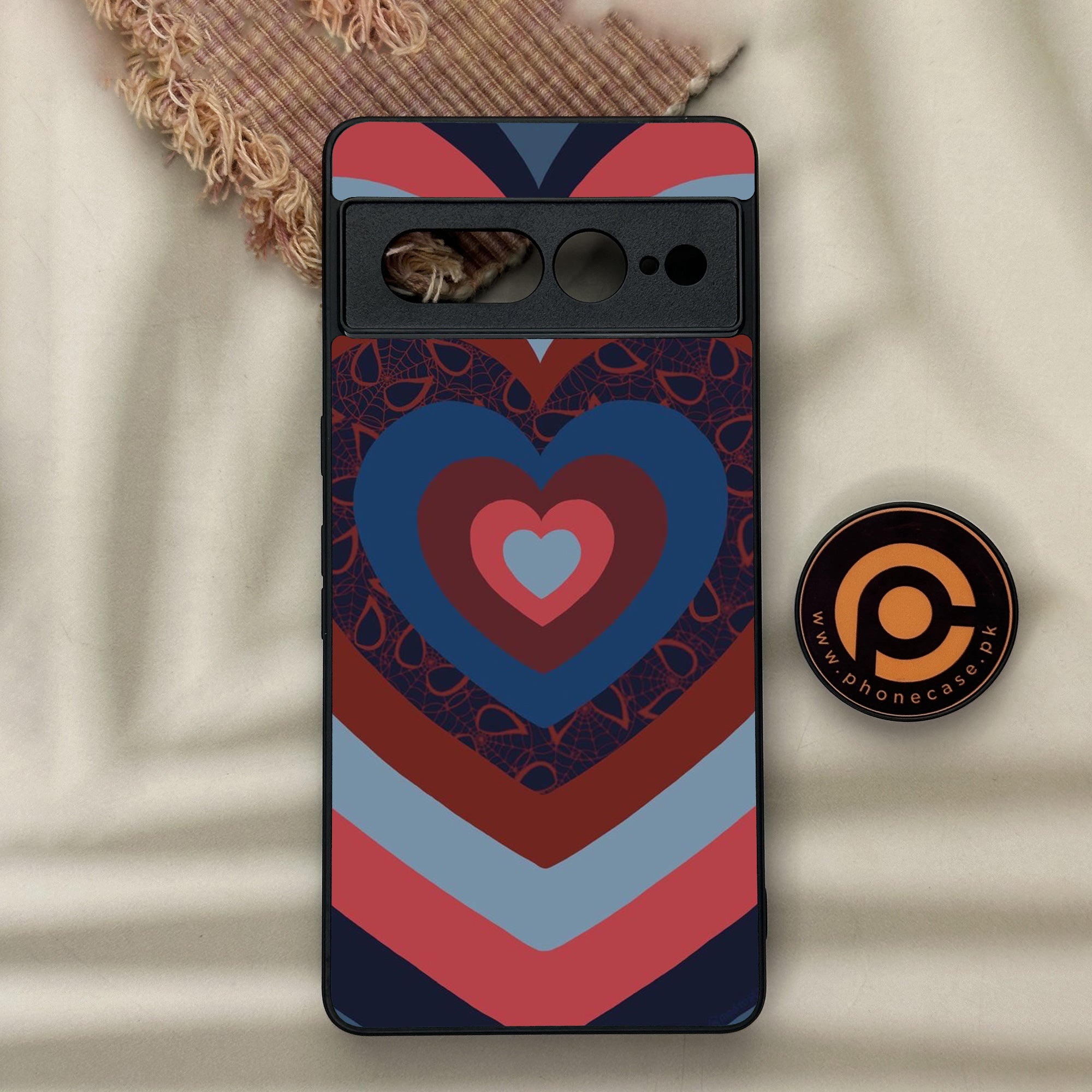 Google Pixel 7 Pro - Heart Beat Series 2.0 - Premium Metal Printed soft Bumper Shock Proof Case