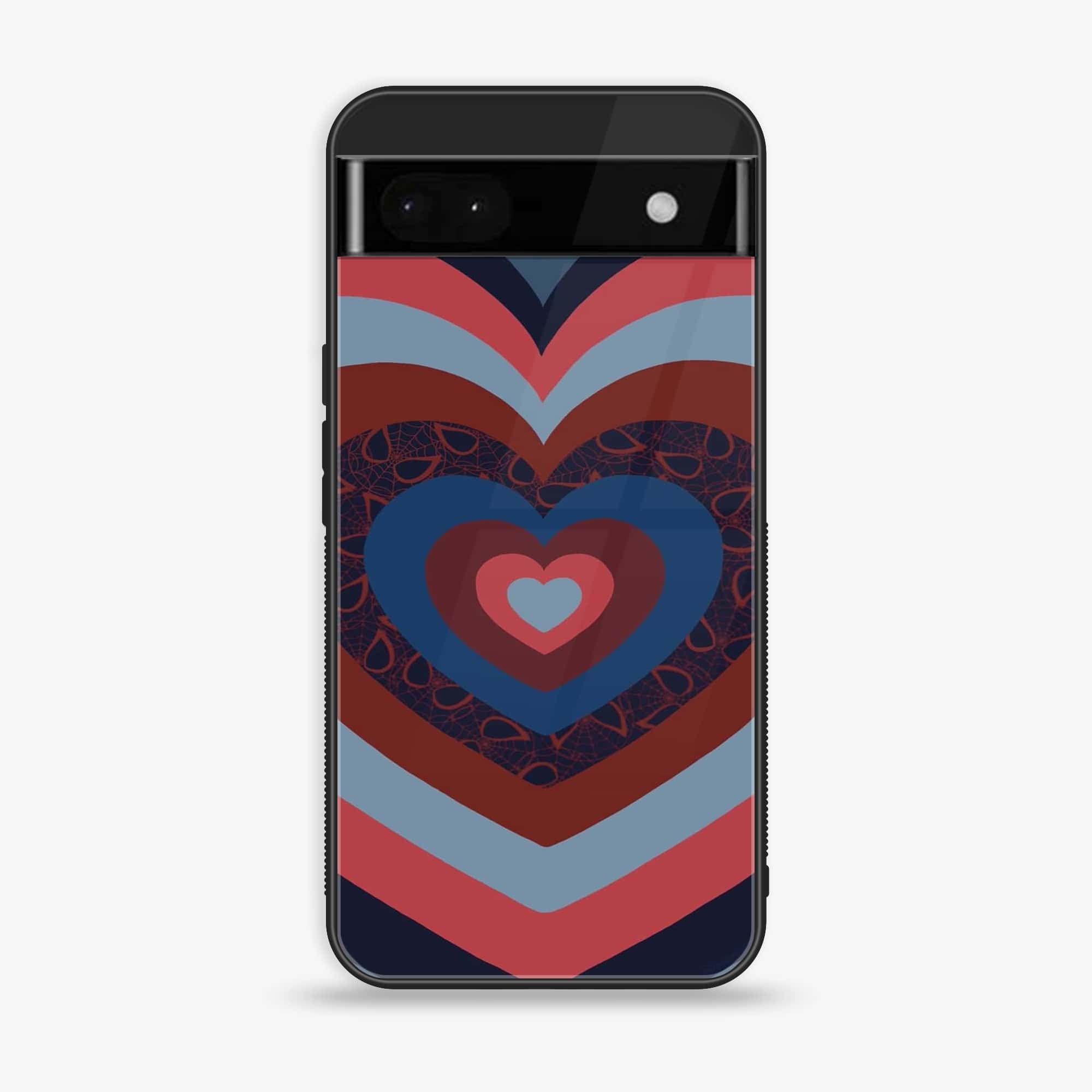 Google Pixel 6A - Heart Beat 2.0 Series - Premium Metal Printed soft Bumper Shock Proof Case