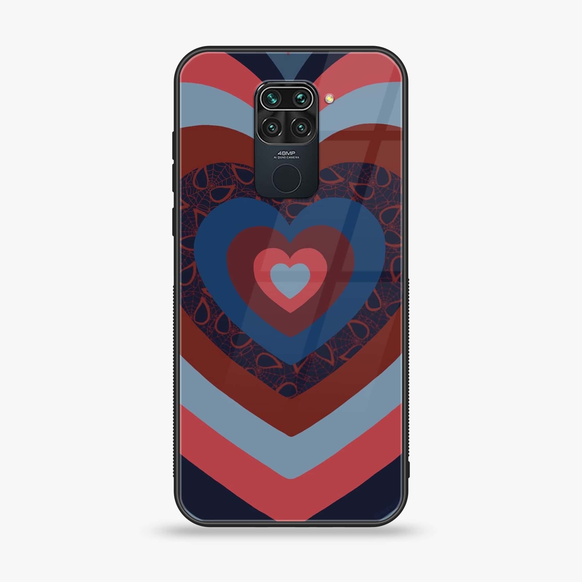 Xiaomi Redmi 10X - Heart Beat 2.0 Series -  Premium Printed Metal soft Bumper shock Proof Case