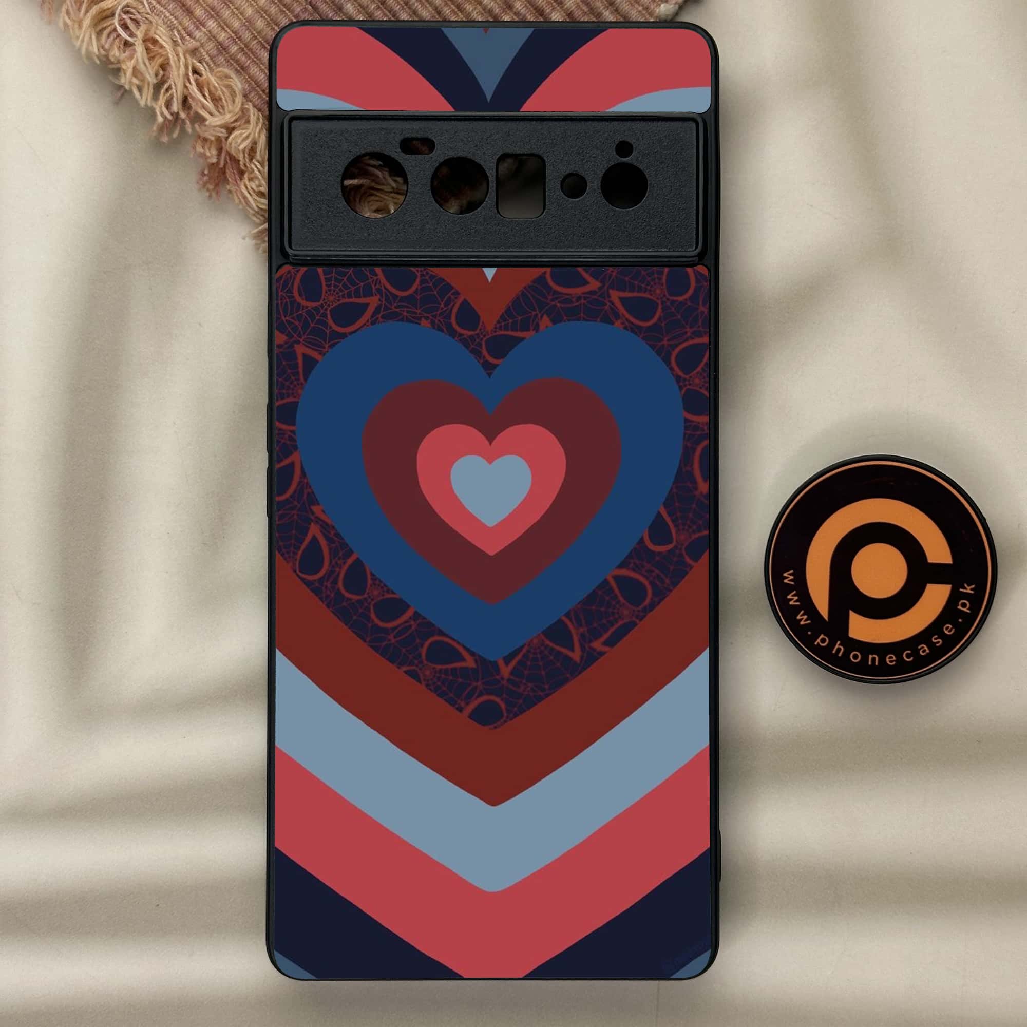 Google Pixel 6 Pro - Heart Beat Series 2.0 - Premium Metal Printed soft Bumper Shock Proof Case
