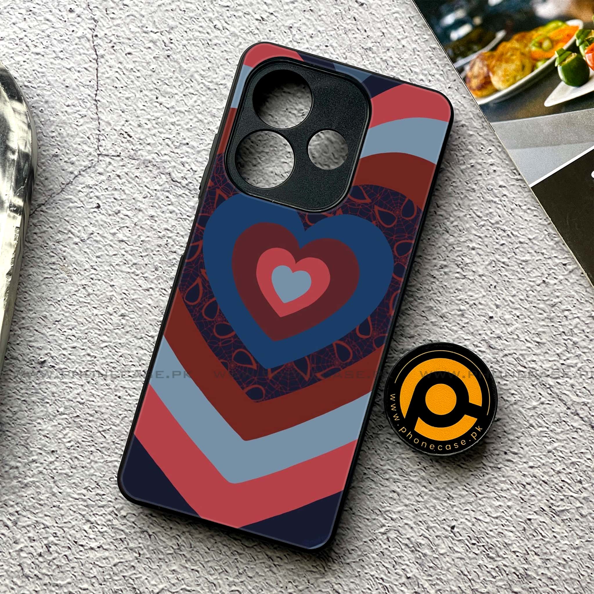 Oppo A5 Pro - Heart Beat 2.0 Series - Premium Metal Printed soft Bumper shock Proof Case