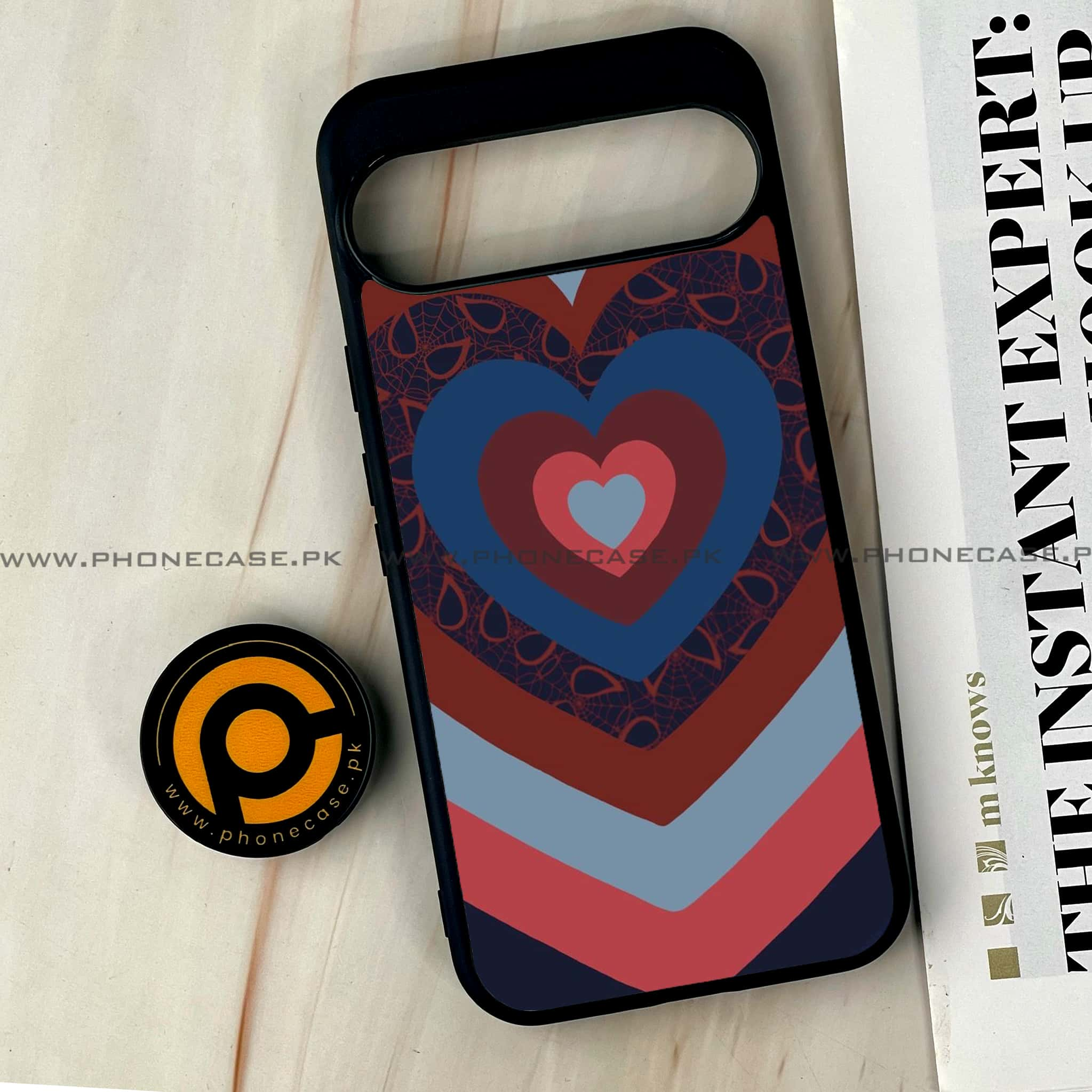 Google Pixel 9 Pro XL - Heart Beat 2.0 Series - Premium Printed Glass soft Bumper shock Proof Case