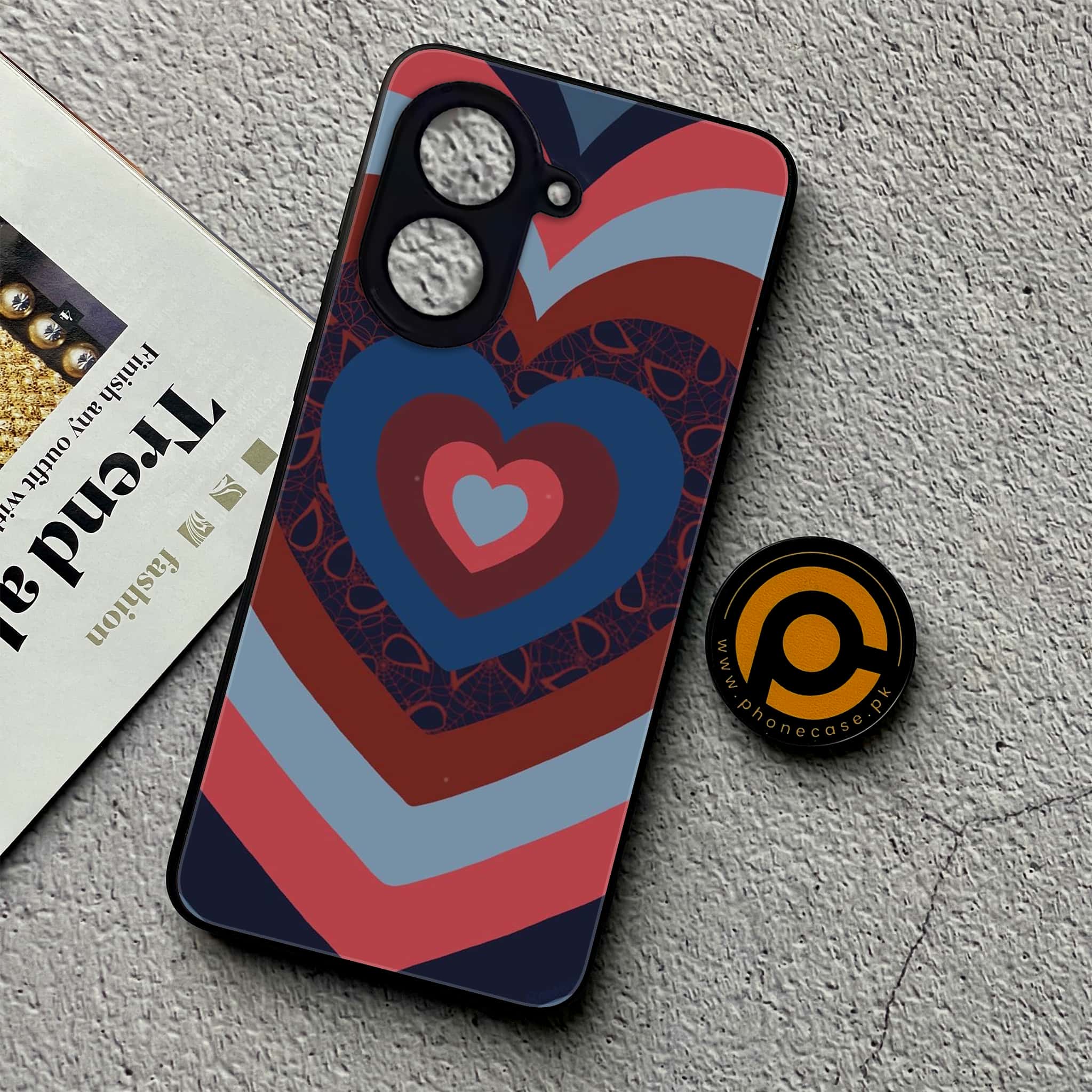 Xiaomi Redmi A5 - Heart Beat 2.0 Series - Premium Metal Printed soft Bumper shock Proof Case