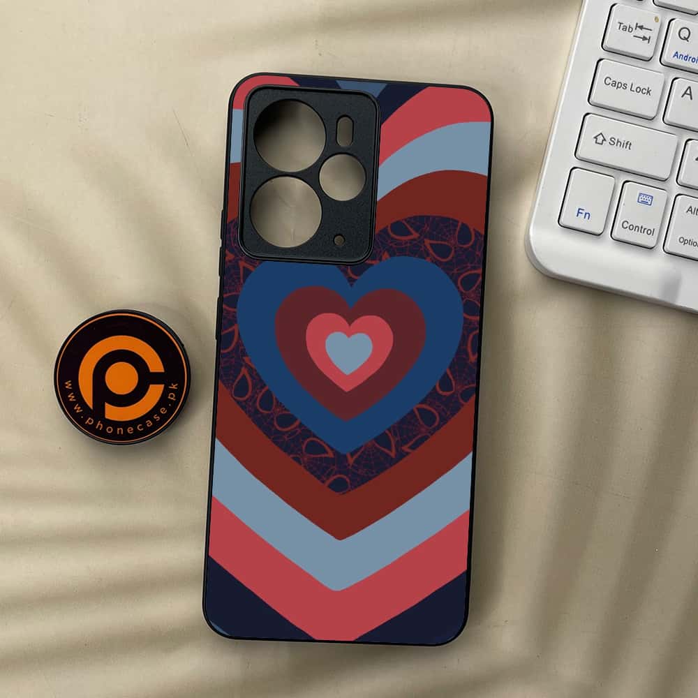 Realme 14T 5G - Heart Beat 2.0 Series - Premium Metal Printed soft Bumper Shock Proof Case