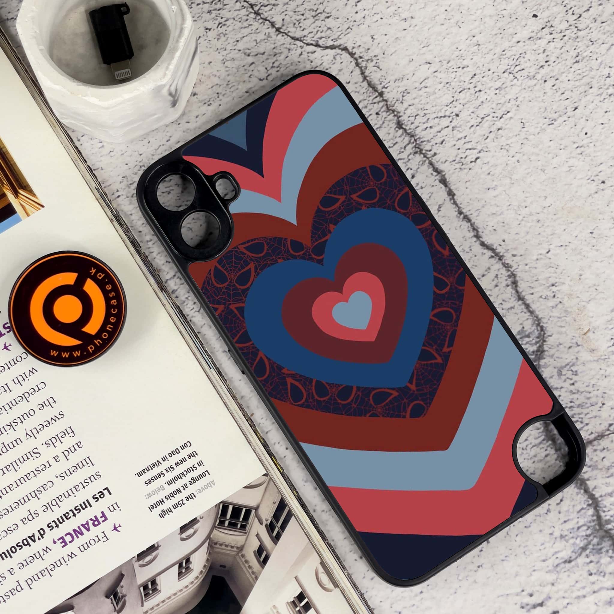 Nothing CMF Phone 1 - Heart Beat 2.0 Series - Premium Metal Printed soft Bumper Shock Proof Case