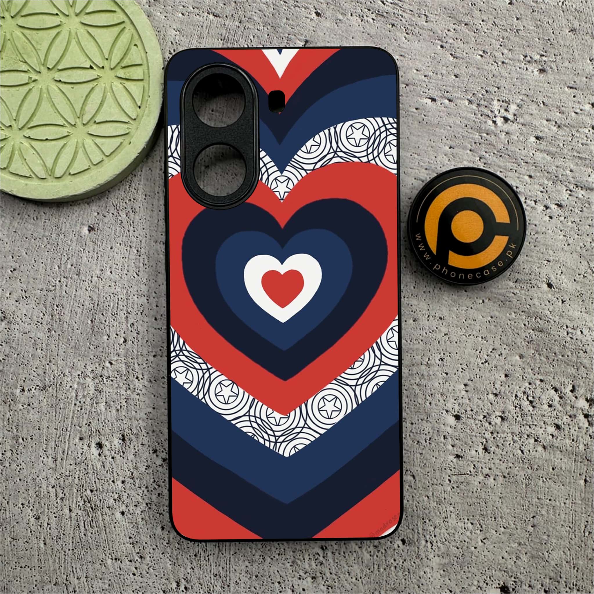 Xiaomi Redmi Turbo 4 - Heart Beat 2.0 Series - Premium Metal Printed soft Bumper shock Proof Case