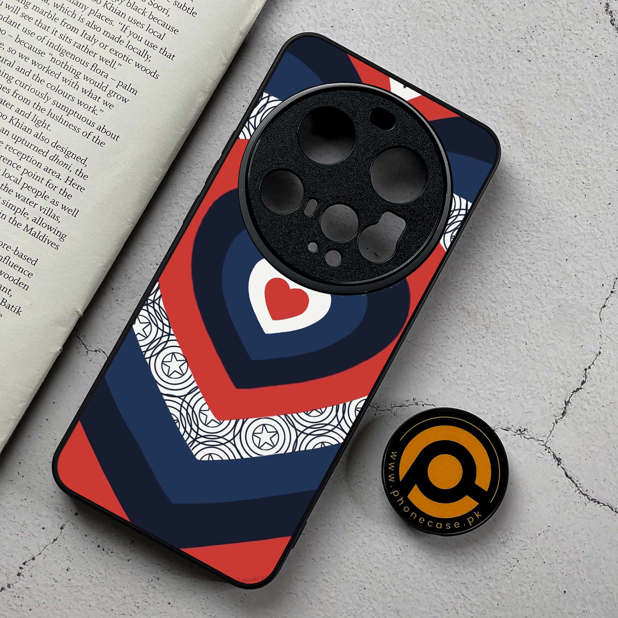 Xiaomi 15 Ultra - Heart Beat 2.0 Series - Premium Metal Printed Soft Bumper Shockproof Case