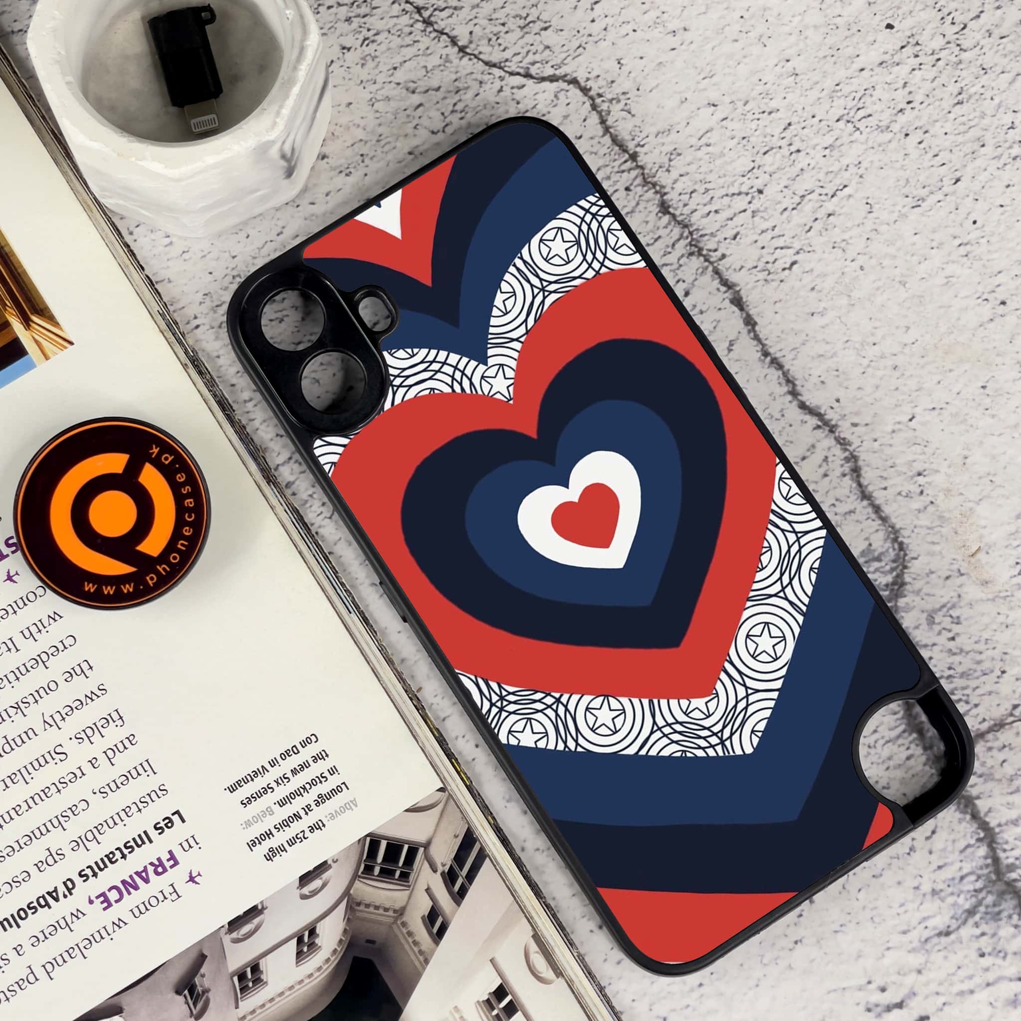 Nothing CMF Phone 1 - Heart Beat 2.0 Series - Premium Metal Printed soft Bumper Shock Proof Case