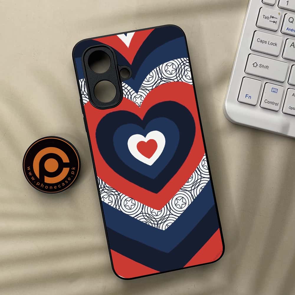 Tecno Spark Go 2 - Heart Beat 2.0 Series - Premium Metal Printed soft Bumper Shock Proof Case
