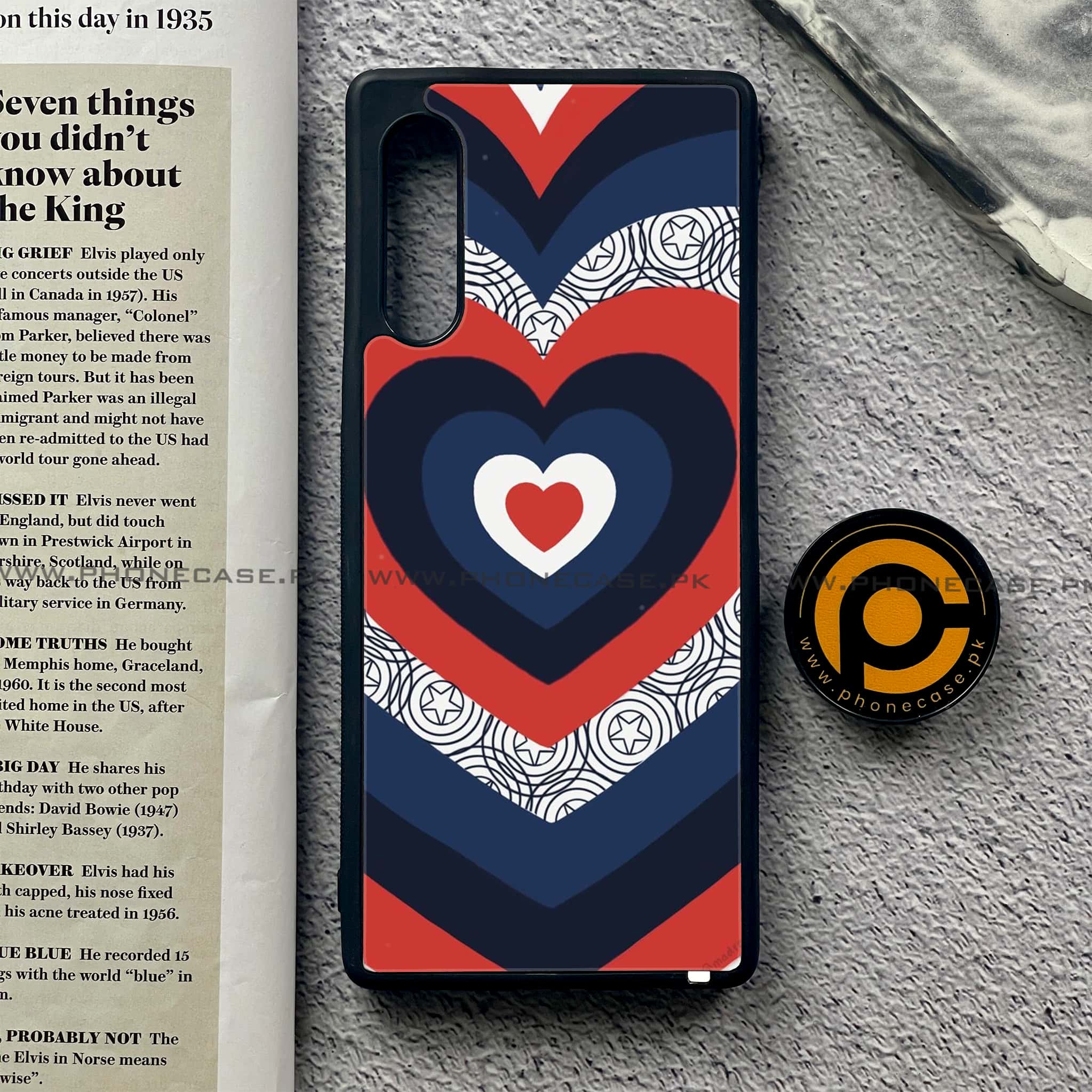 LG Velvet - Heart Beat 2.0 Series - Premium Printed Glass soft Bumper shock Proof Case