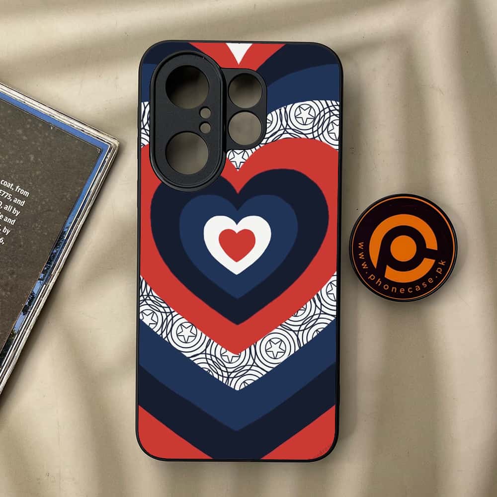 Vivo X200 FE - Heart Beat 2.0 Series - Premium Metal Printed soft Bumper Shock Proof Case