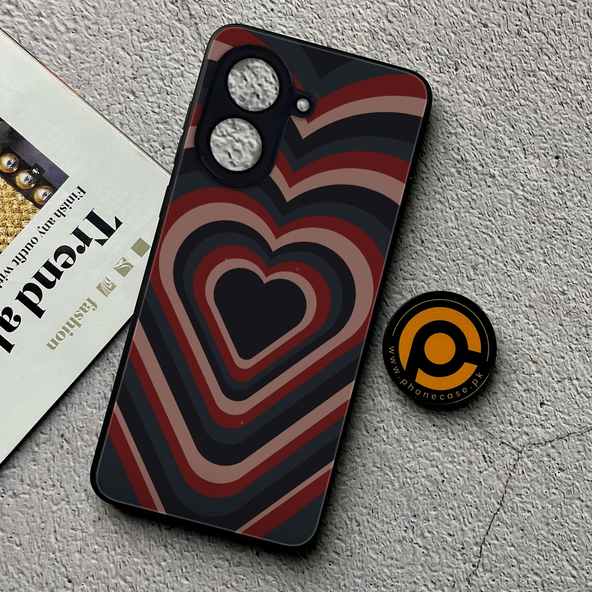 Xiaomi Redmi A5 - Heart Beat 2.0 Series - Premium Metal Printed soft Bumper shock Proof Case