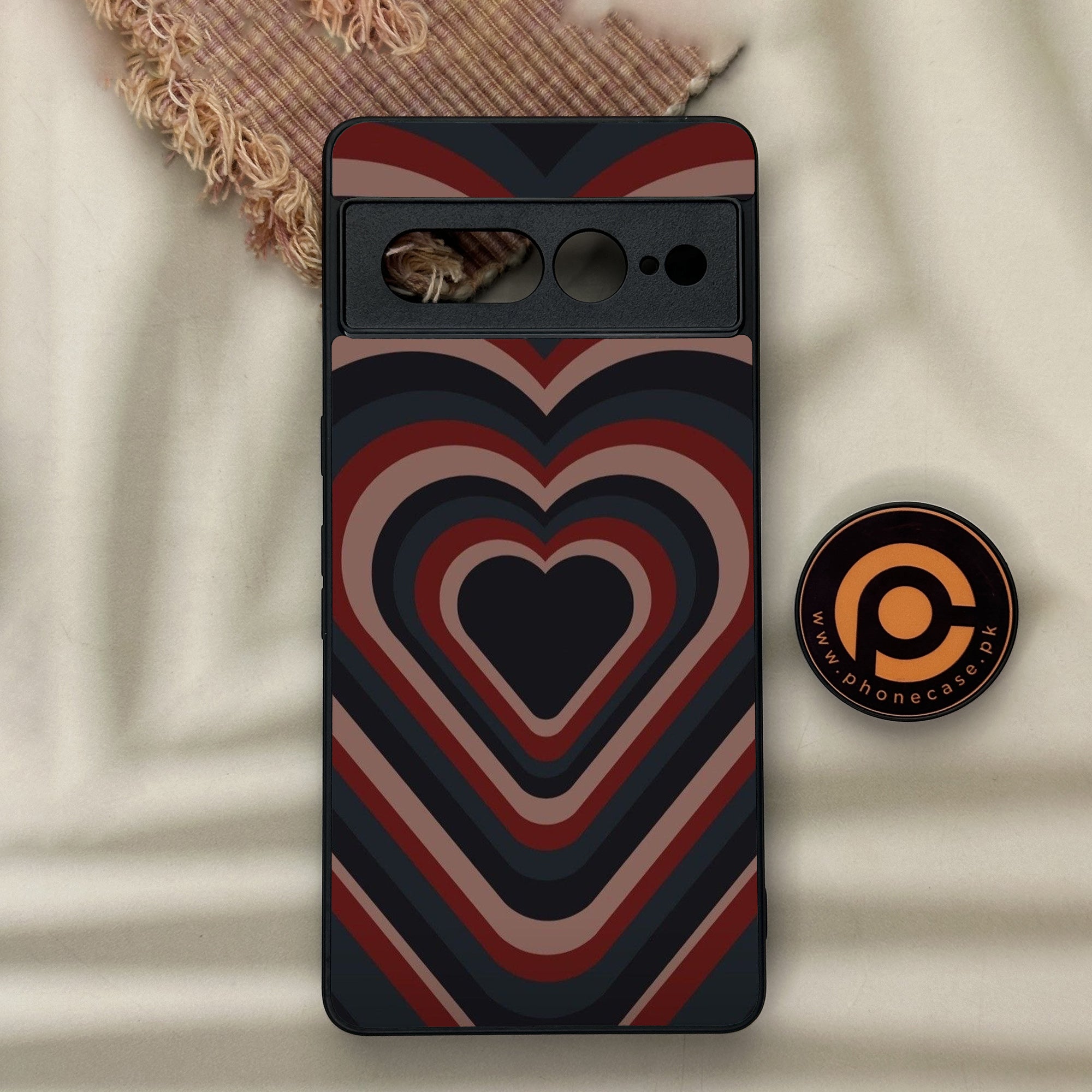 Google Pixel 7 Pro - Heart Beat Series 2.0 - Premium Metal Printed soft Bumper Shock Proof Case