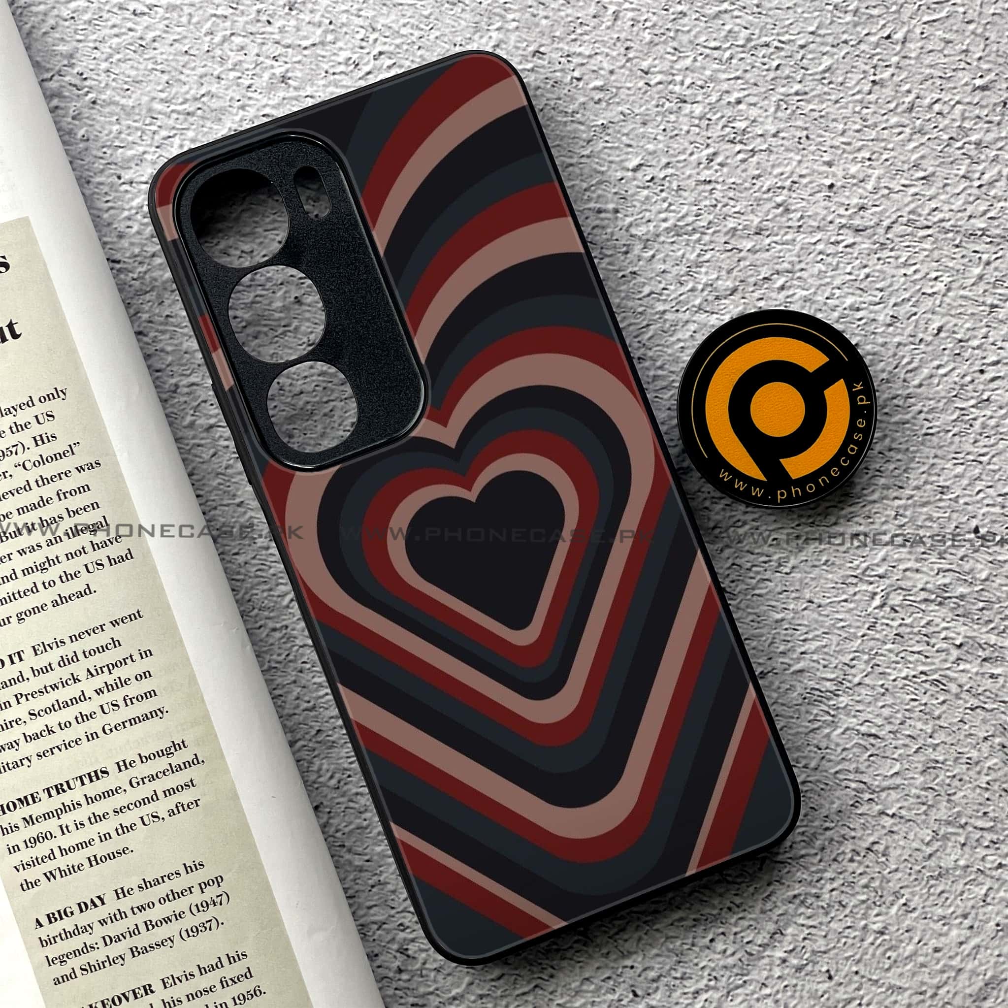Vivo Y19s Pro - Heart Beat 2.0 Series - Premium Metal Printed soft Bumper shock Proof Case