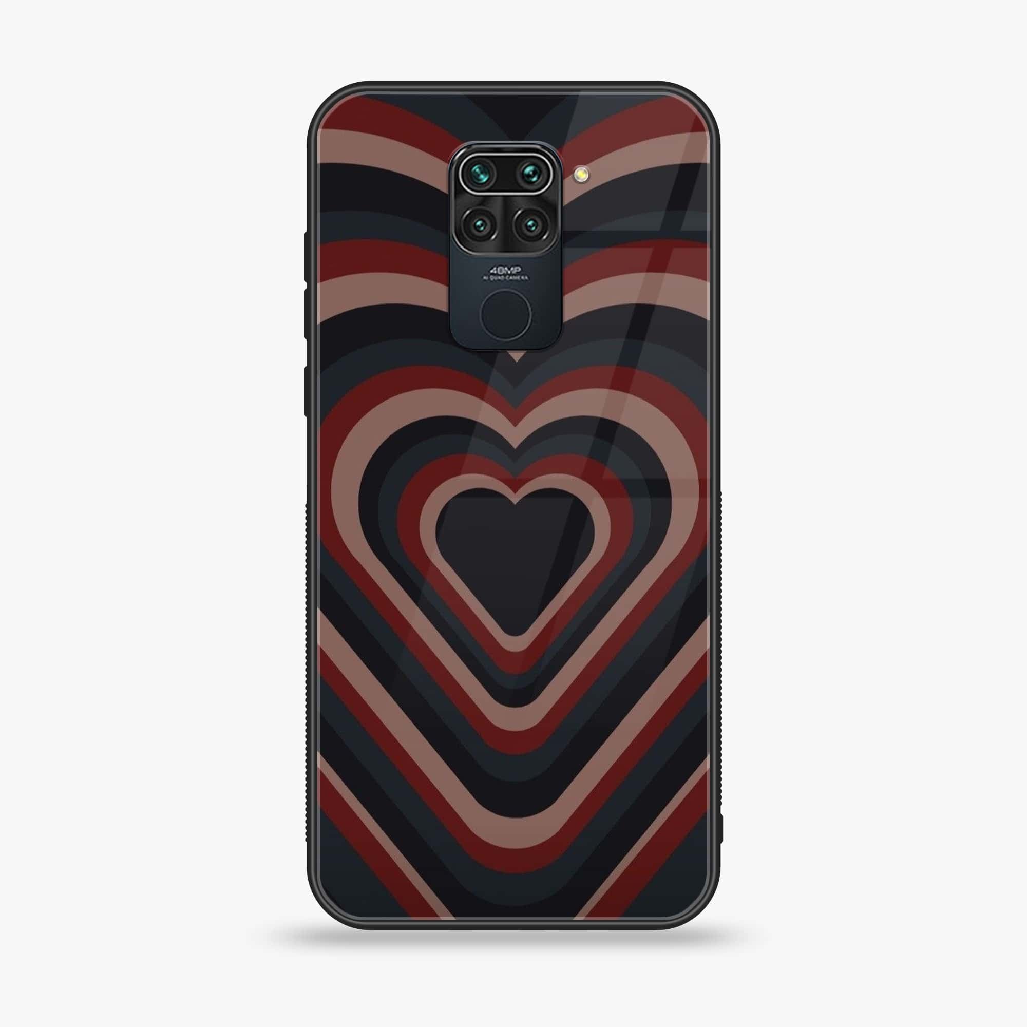 Xiaomi Redmi 10X - Heart Beat 2.0 Series -  Premium Printed Metal soft Bumper shock Proof Case