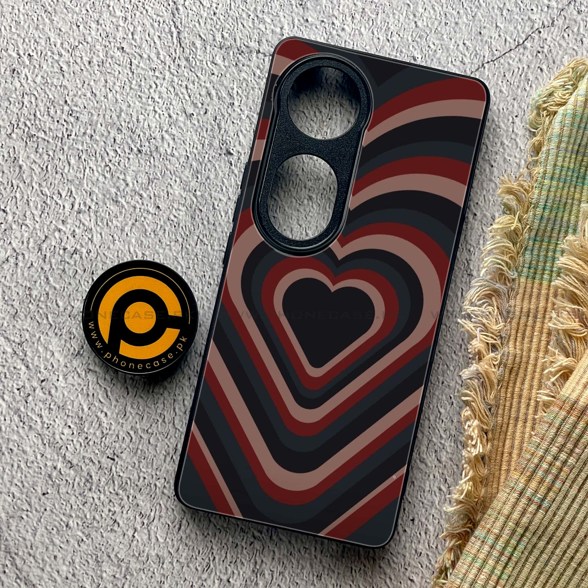 Vivo V40 Pro - Heart Beat 2.0 Series - Premium Metal Printed soft Bumper shock Proof Case