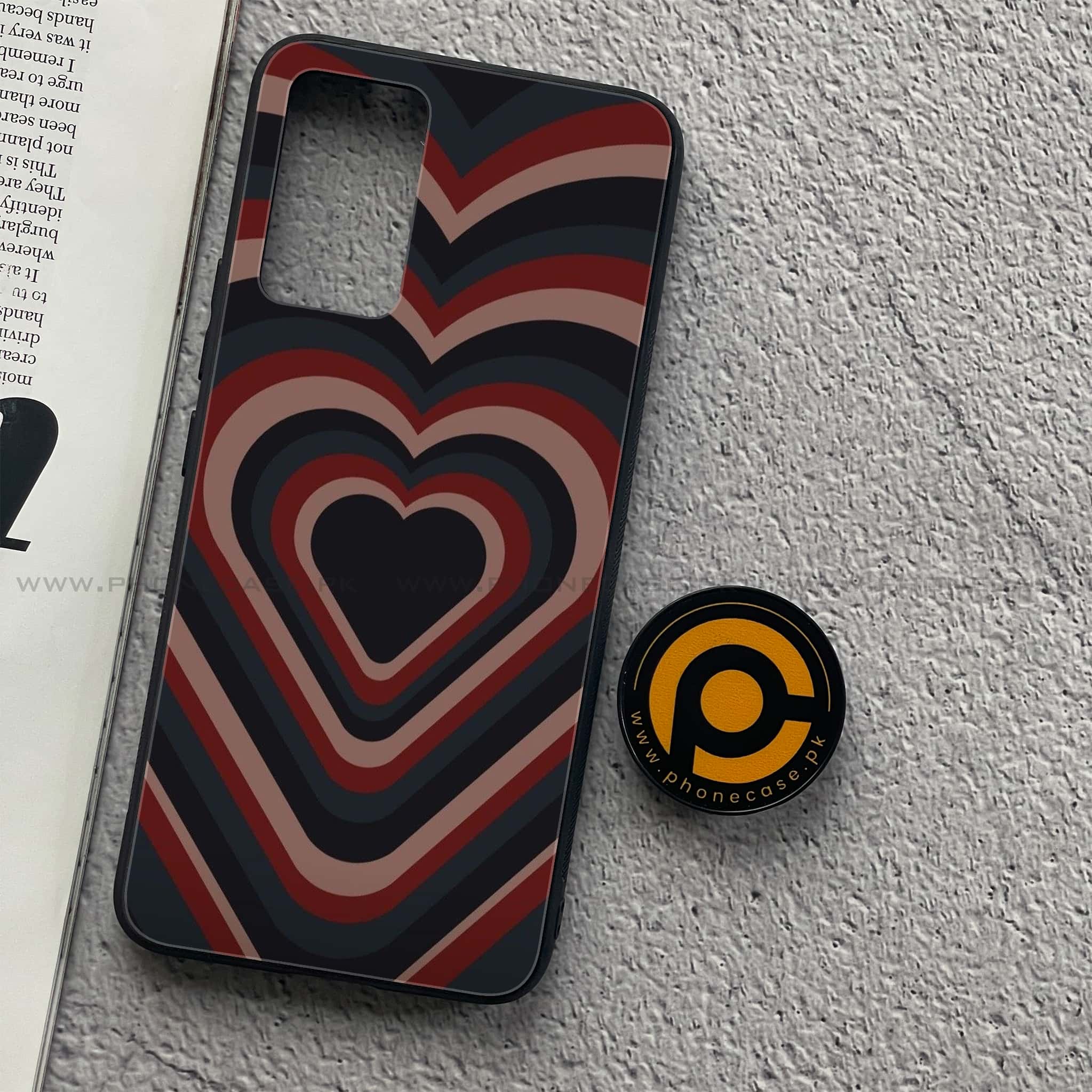 Vivo V21 - Heart Beat Series 2.0 - Premium Printed Glass soft Bumper shock Proof Case