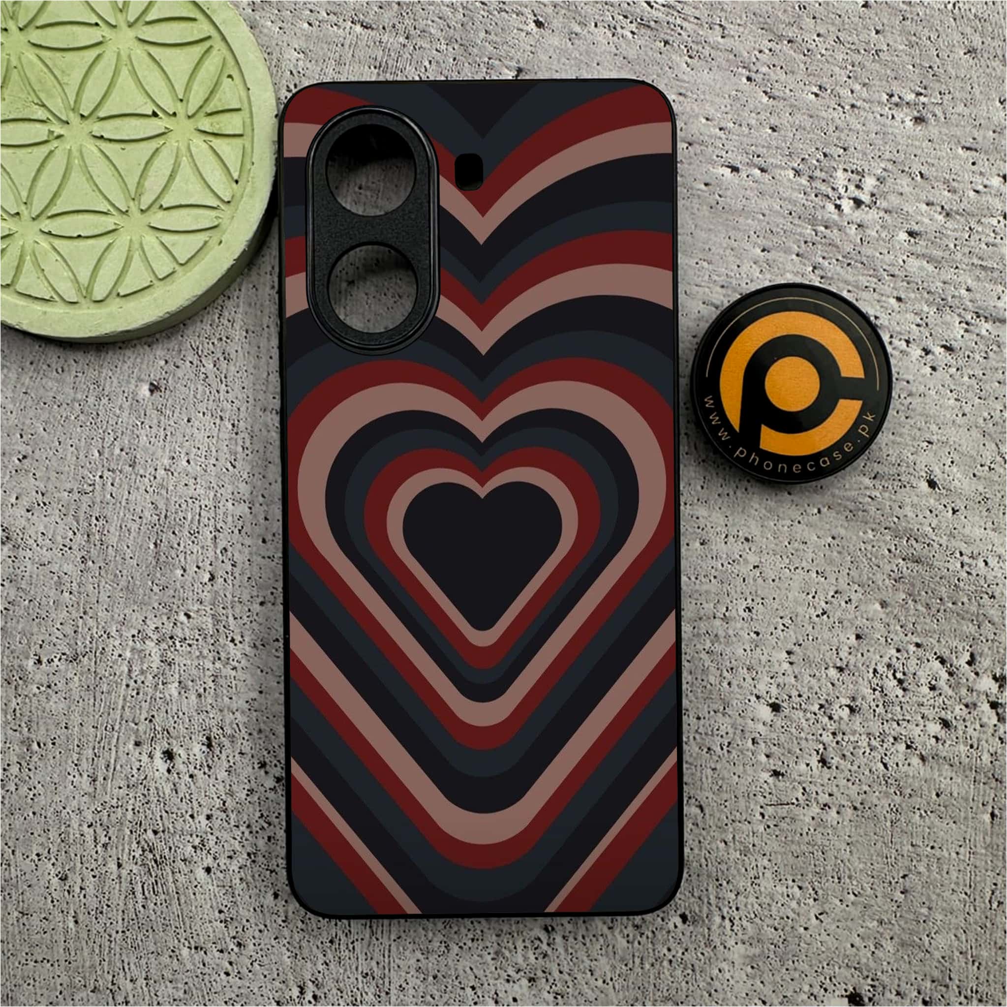 Xiaomi Redmi Turbo 4 - Heart Beat 2.0 Series - Premium Metal Printed soft Bumper shock Proof Case