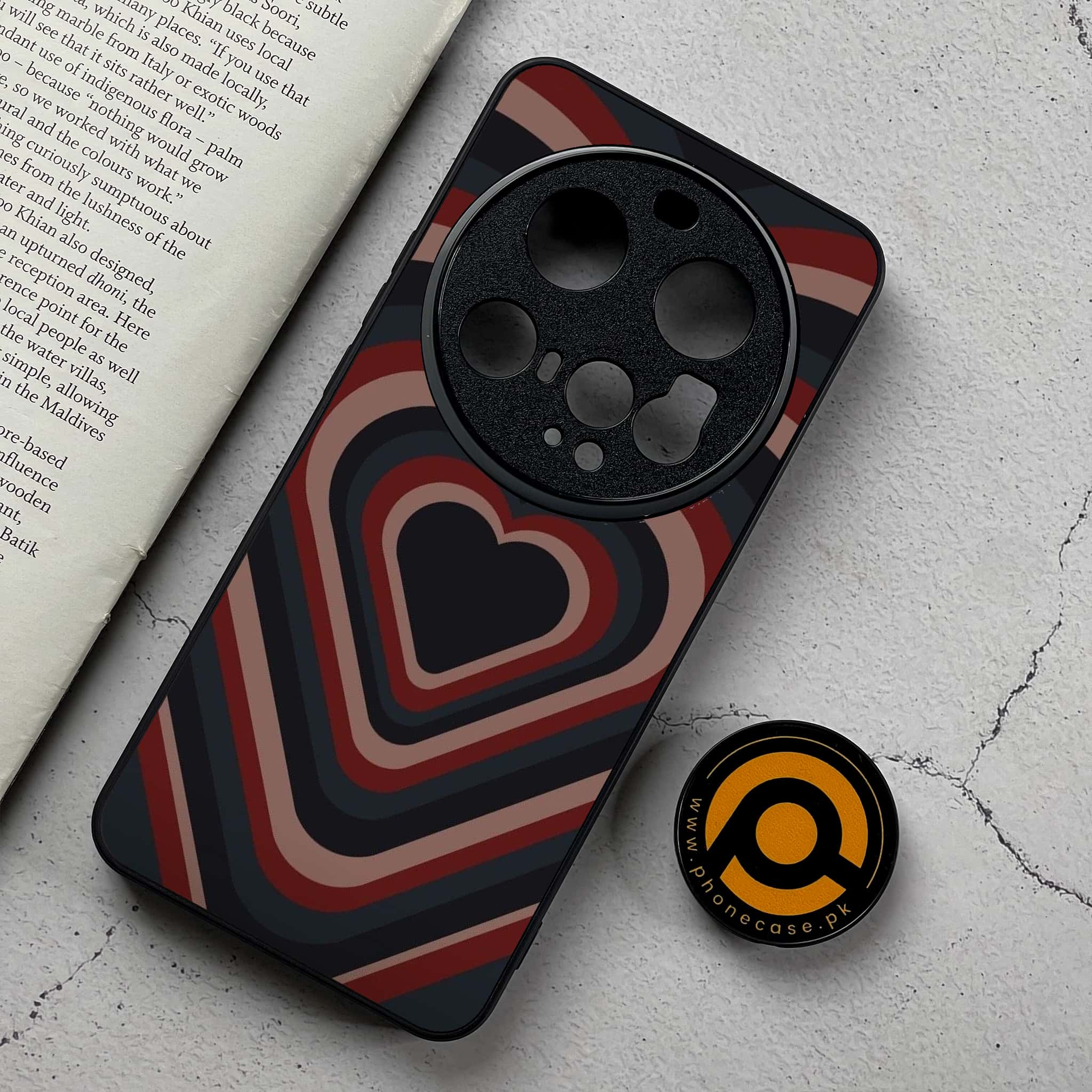 Xiaomi 15 Ultra - Heart Beat 2.0 Series - Premium Metal Printed Soft Bumper Shockproof Case