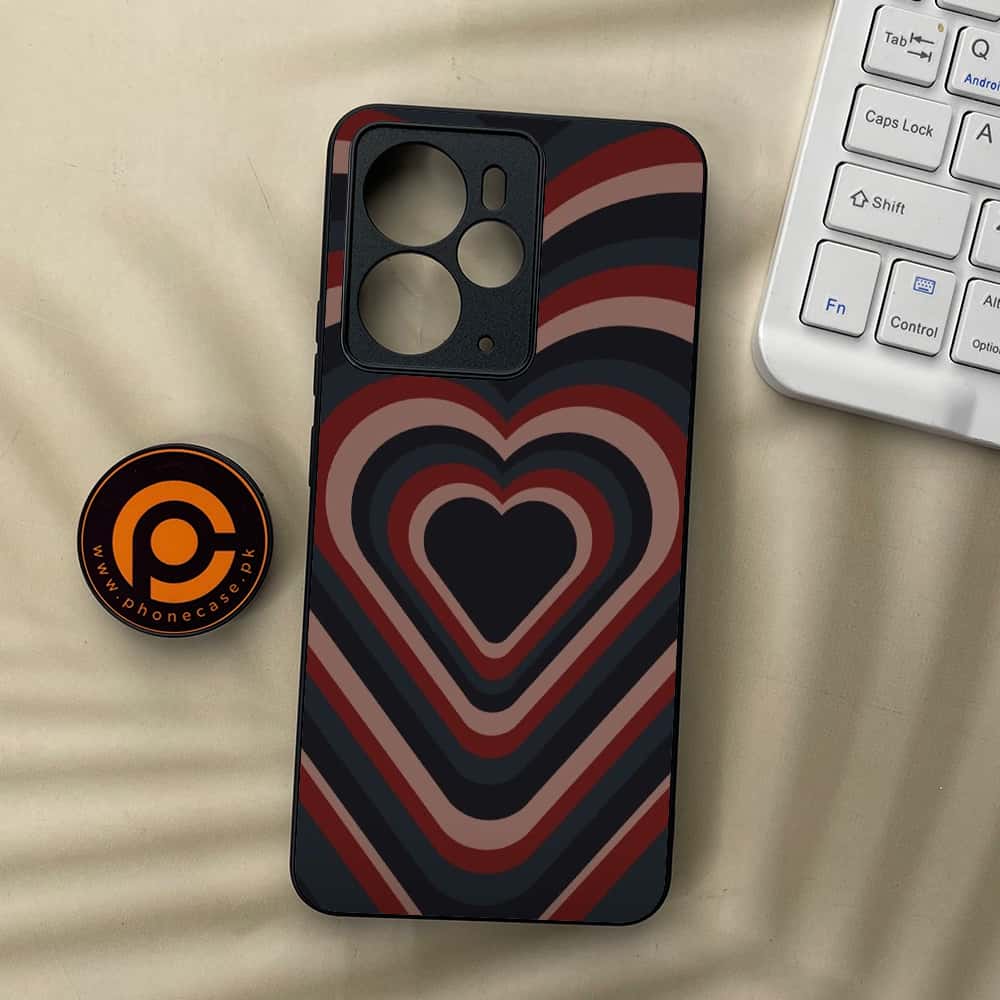 Realme 14 5G - Heart Beat 2.0 Series - Premium Metal Printed soft Bumper Shock Proof Case