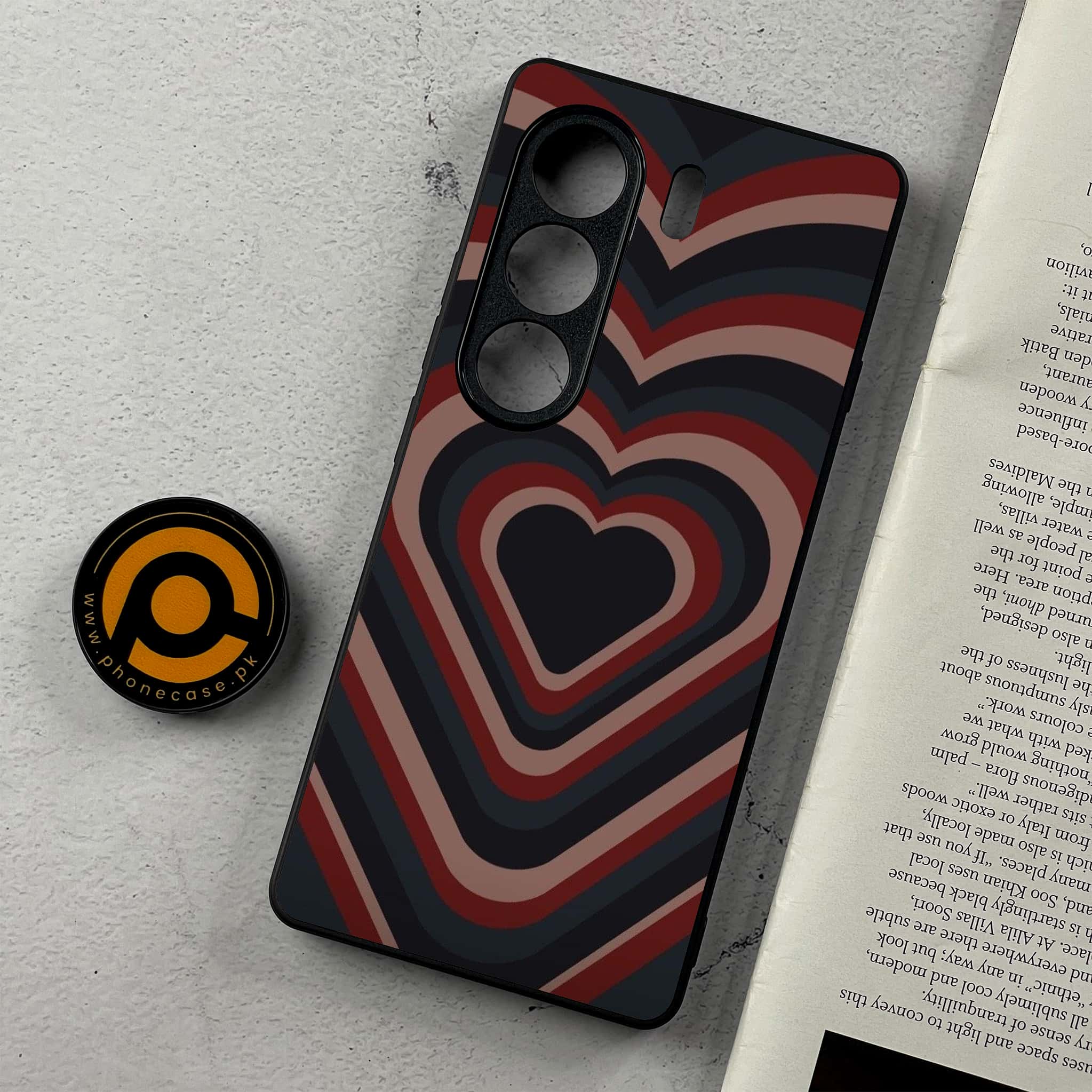 Tecno Camon 40 - Heart Beat 2.0 Series - Premium Metal Printed Soft Bumper Shockproof Case